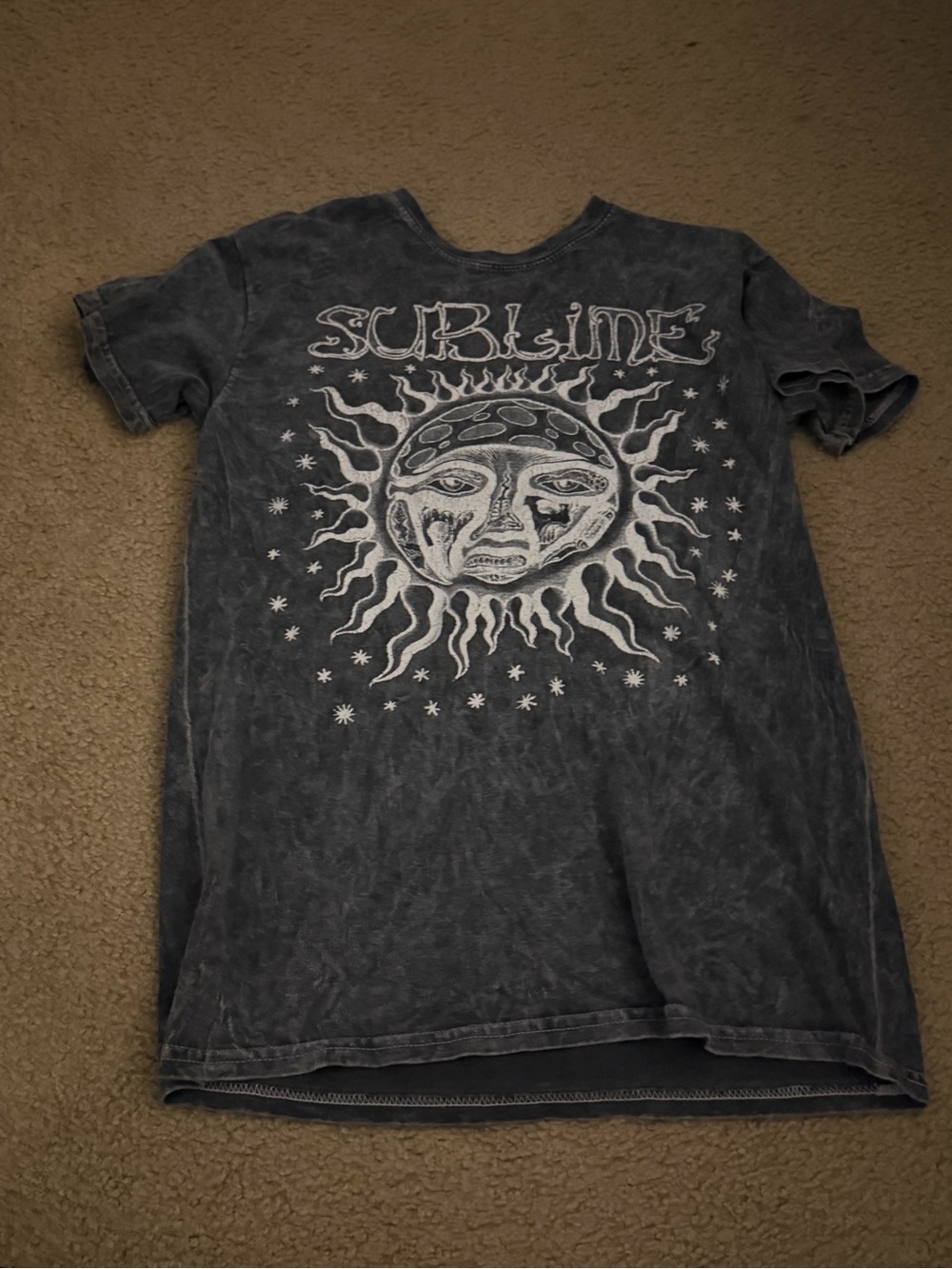 Sublime Kids' Short Sleeve Graphic Tee - Blackwashed
